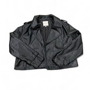 Bagatelle Black Faux Leather Jacket